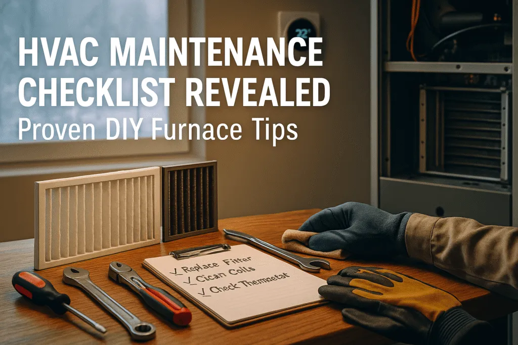 HVAC Maintenance Checklist Revealed- Proven DIY Furnace Tips