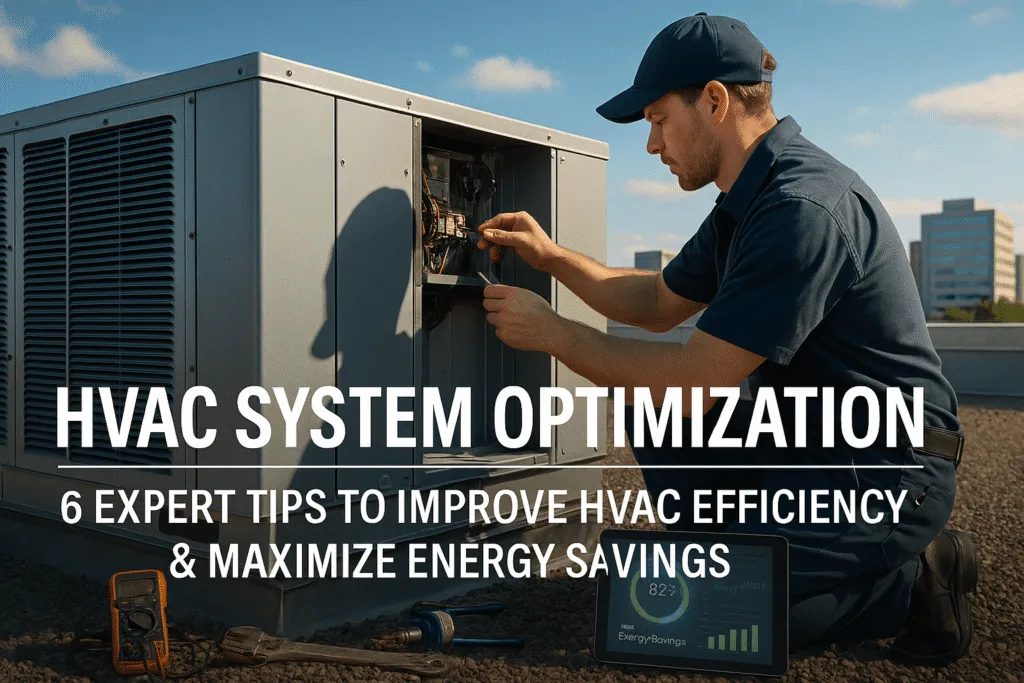 HVAC System Optimization: 6 Expert Tips to Improve HVAC Efficiency & Maximize Energy Savings