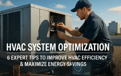 HVAC System Optimization: 6 Expert Tips to Improve HVAC Efficiency & Maximize Energy Savings