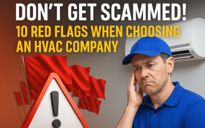 Dont get scammed 10 red flags when choosing an hvac company